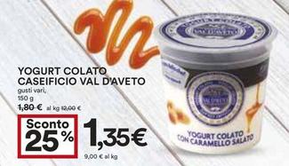 Offerta per Caseificio Val D'aveto - Yogurt Colato a 1,35€ in Coop