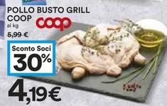 Offerta per Coop - Pollo Busto Grill a 4,19€ in Coop