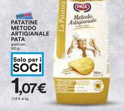 Offerta per Pata - Patatine Metodo Artigianale a 1,07€ in Coop