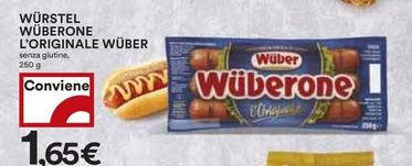 Offerta per Wuber - Würstel Wüberone L'originale a 1,65€ in Coop