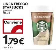 Offerta per Starbucks - Linea Fresco a 1,79€ in Coop