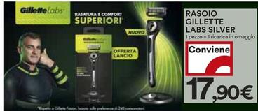 Offerta per Gillette - Rasoio Labs Silver a 17,9€ in Coop