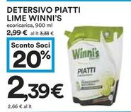 Offerta per Winni's - Detersivo Piatti Lime a 2,39€ in Coop