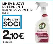 Offerta per Cif - Linea Nuovi Detergenti Per Superfici a 2,1€ in Coop