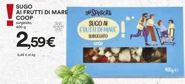 Offerta per Coop - Sugo Ai Frutti Di Mare a 2,59€ in Coop