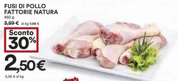 Offerta per Fattorie Natura - Fusi Di Pollo a 2,5€ in Coop