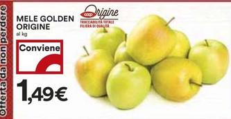 Offerta per Coop - Mele Golden Origine a 1,49€ in Coop