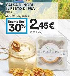 Offerta per Salsa Di Noci Il Pesto Di Prà a 2,45€ in Coop