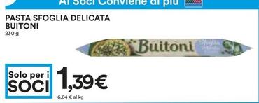 Offerta per Buitoni - Pasta Sfoglia Delicata a 1,39€ in Coop