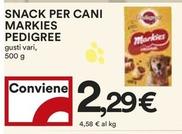 Offerta per Pedigree - Snack Per Cani Markies a 2,29€ in Coop