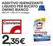 Offerta per Omino Bianco - Additivo Igienizzante Liquido Per Bucato a 2,35€ in Coop