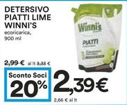 Offerta per Winni's - Detersivo Piatti Lime  a 2,39€ in Coop