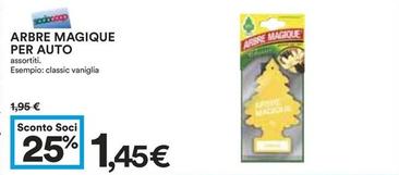Offerta per Arbre Magique Per Auto a 1,45€ in Coop