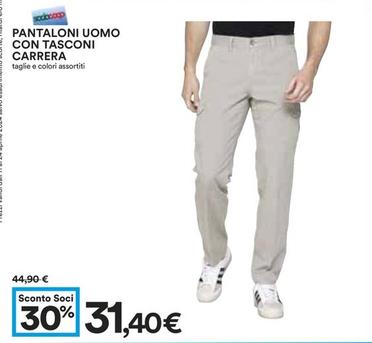 Offerta per Carrera - Pantaloni Uomo Con Tasconi a 31,4€ in Coop