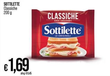 Offerta per Sottilette - Classiche a 1,69€ in Coop