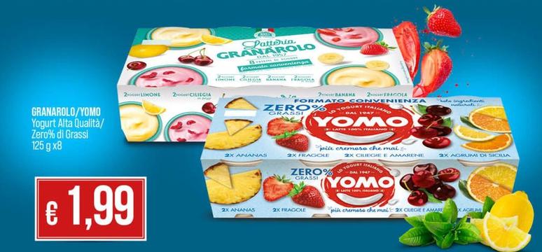Offerta per Granarolo/Yomo - Yogurt Alta Qualità a 1,99€ in Coop