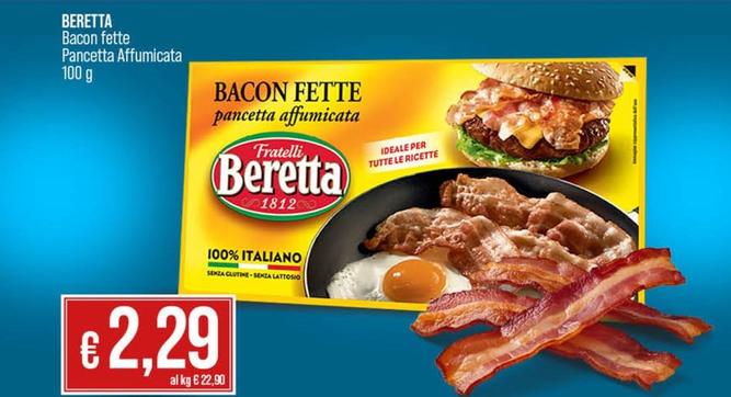 Offerta per Beretta - Bacon Fette Pancetta Affumicata a 2,29€ in Coop