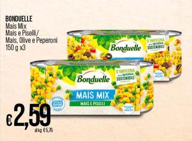 Offerta per Bonduelle - Mais Mix Mais E Piselli a 2,59€ in Coop