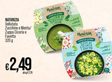 Offerta per Naturizia - Vellutata Zucchine E Menta a 2,49€ in Coop