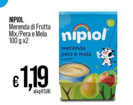 Offerta per Nipiol - Merenda Di Frutta Mix a 1,19€ in Coop