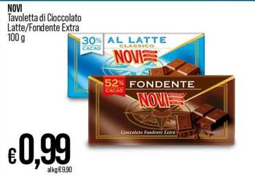 Offerta per Novi - Tavoletta Di Cioccolato Latte a 0,99€ in Coop