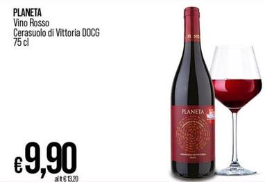 Offerta per Planeta - Vino Rosso Cerasuolo Di Vittoria DOCG a 9,9€ in Coop