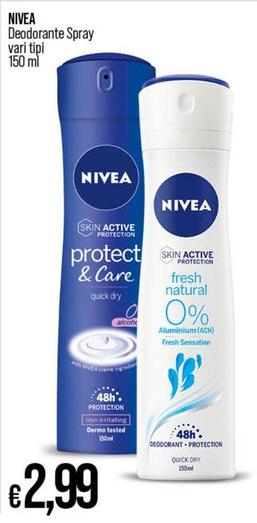 Offerta per Nivea - Deodorante Spray a 2,99€ in Coop