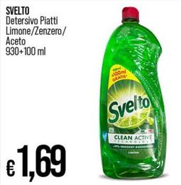 Offerta per Svelto - Detersivo Piatti Limone a 1,69€ in Coop