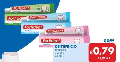 Offerta per Fortident - Dentifricio a 0,79€ in MD