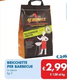 Offerta per Bricchette Per Barbecue a 2,99€ in MD
