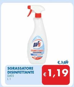 Offerta per Dat5 - Sgrassatore Disinfettante  a 1,19€ in MD