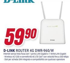 Offerta per Router wifi a 59,9€ in Trony