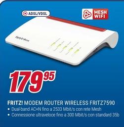 Offerta per Modem wifi a 179,95€ in Trony