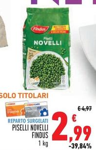 Offerta per Findus - Piselli Novelli a 2,99€ in Conad