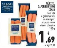 Offerta per Conad - Sapori&Dintorni Würstel a 1,69€ in Conad
