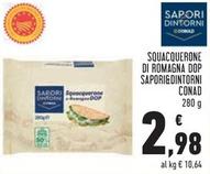Offerta per Conad - Sapori&Dintorni Squacquerone Di Romagna DOP a 2,98€ in Conad