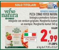 Offerta per Conad - Verso Natura Pizza a 2,99€ in Conad