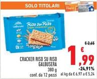 Offerta per Galbusera - Riso Su Riso Cracker a 1,99€ in Conad
