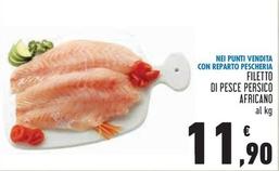 Offerta per Filetto Di Pesce Persico Africano a 11,9€ in Conad