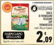 Offerta per Parmareggio - Snack Di Parmigiano Reggiano DOP a 2,09€ in Conad