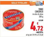 Offerta per Consorcio - Tonno a 4,72€ in Conad
