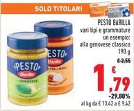 Offerta per Barilla - Pesto a 1,79€ in Conad