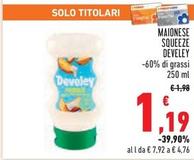 Offerta per Develey - Maionese Squeeze a 1,19€ in Conad