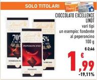 Offerta per Lindt - Excellence Cioccolato a 1,99€ in Conad