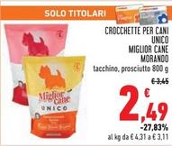 Offerta per Morando - Crocchette Per Cani Unico Miglior Cane a 2,49€ in Conad