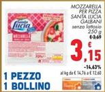 Offerta per Galbani - Santa Lucia Mozzarella Per Pizza  a 3,15€ in Conad