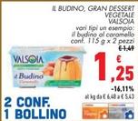 Offerta per Valsoia - Il Budino, Gran Dessert Vegetale a 1,25€ in Conad