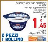 Offerta per Muller - Dessert, Mousse Proteico a 1,45€ in Conad