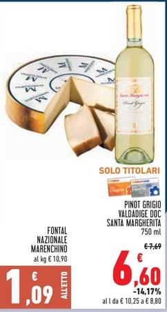 Offerta per Santa Margherita - Pinot Grigio Valdadige DOC a 6,6€ in Conad City