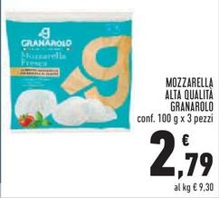 Offerta per Granarolo - Mozzarella Alta Qualita a 2,79€ in Conad City